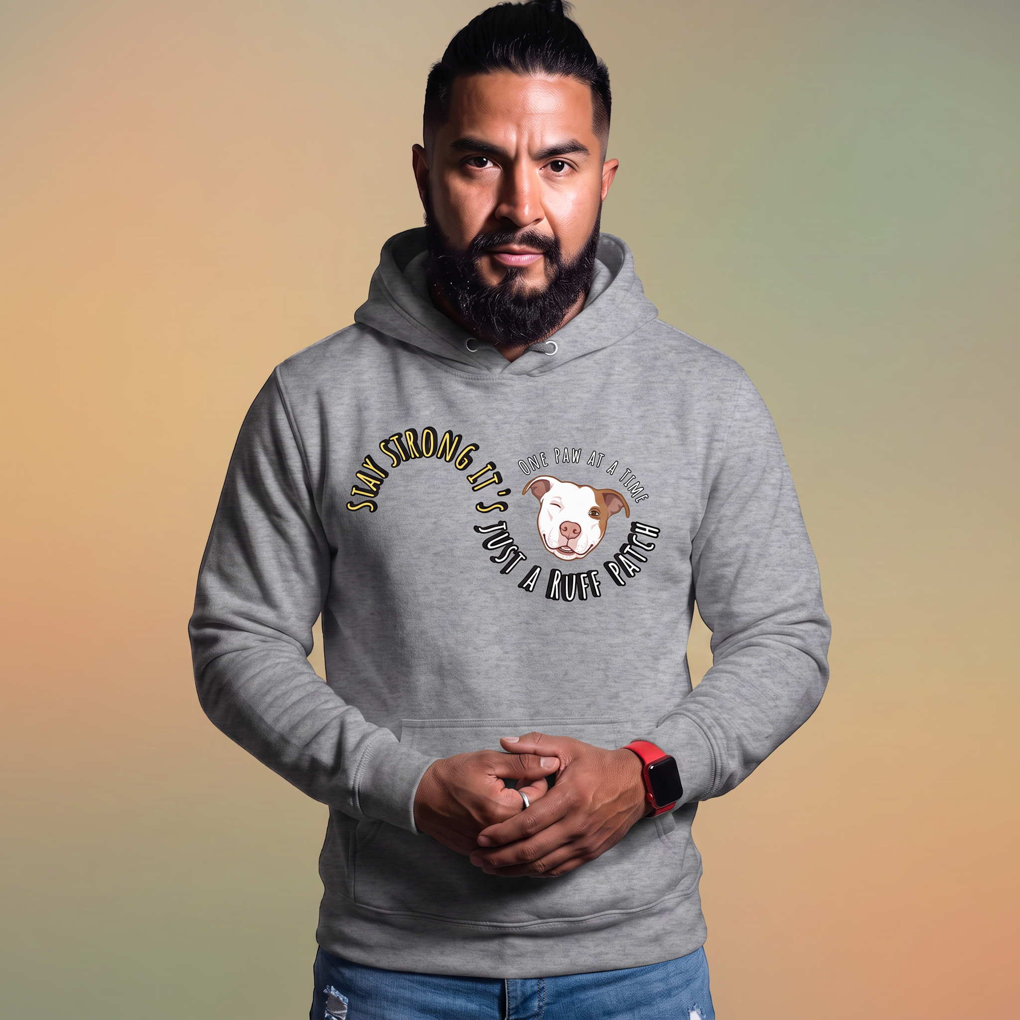 Pawsitive Pitbull - Unisex Hoodie